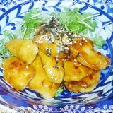 簡単＆ボリューミー☆鶏胸肉の照り焼き丼